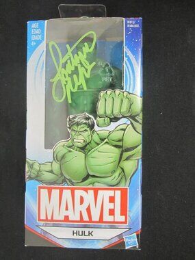 Lou Ferrigno signed Hasbro Marvel Avengers 6" Action Figure HULK w/COA